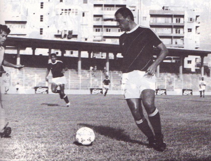 الخطيب في مباراة الأهلي مع نجوم لبنان