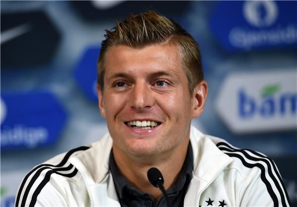 توني كروس فى المؤتمر الصحفى 