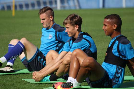 جانب من تدريبات ألافيس