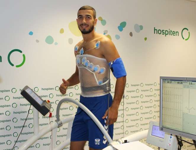 هيثم الجويني يجري الاختبار الطبي في إسبانيا