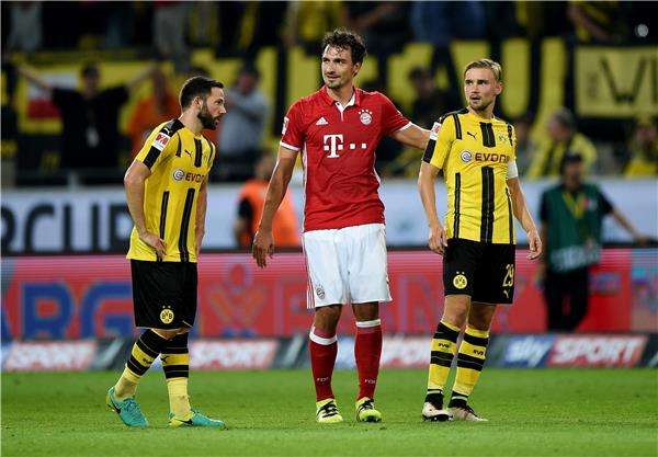 من مباراة بايرن ميونيخ وبورسيا دورتموند