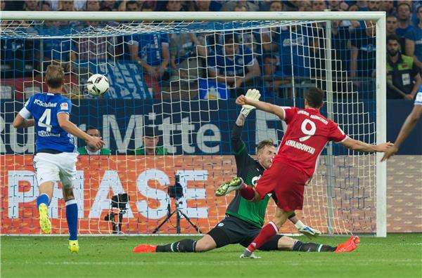 جانب من المباراة