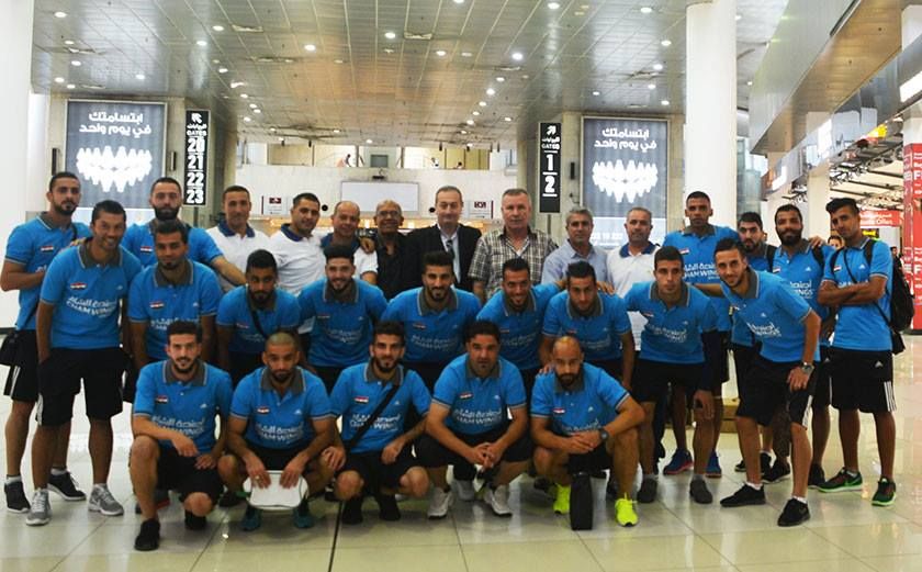 بعثة الجيش السوري في مطار الدوحة