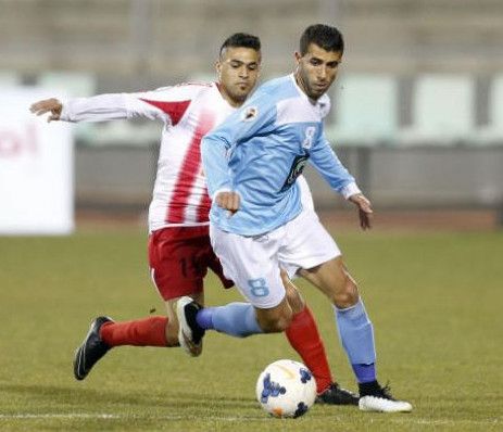 من لقاء سابق بين الفيصلي وشباب الاردن