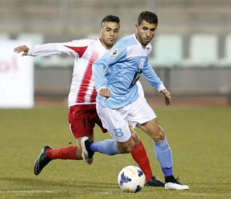 من لقاء سابق بين الفيصلي وشباب الاردن