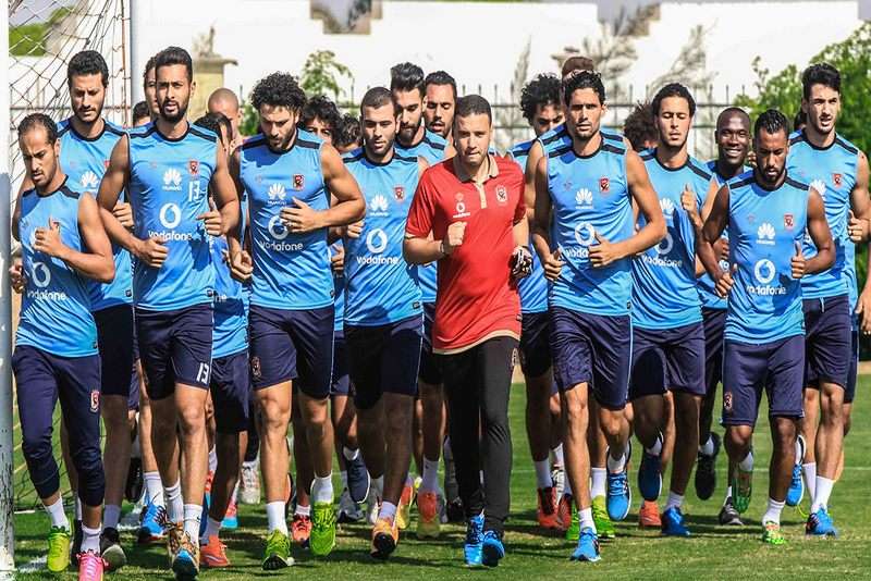 تدريبات الأهلي