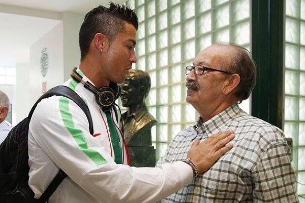 أوريليو بيريرا و كريستانو رونالدو 
