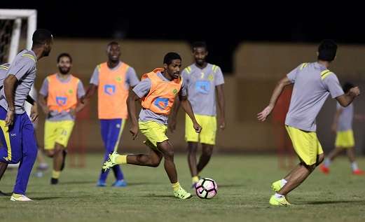 من تدريبات الفريق 