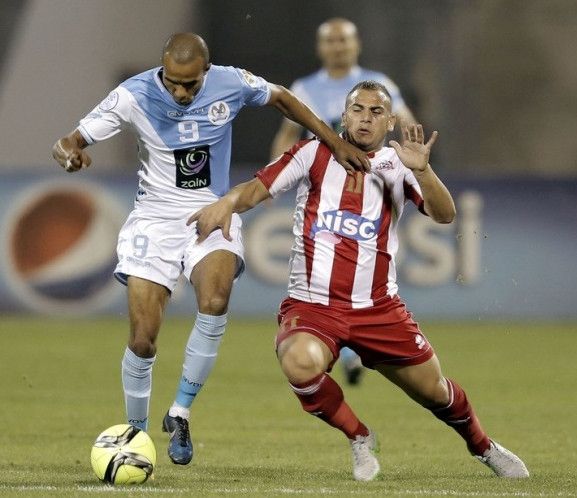 من لقاء سابق بين الفيصلي وشباب الاردن