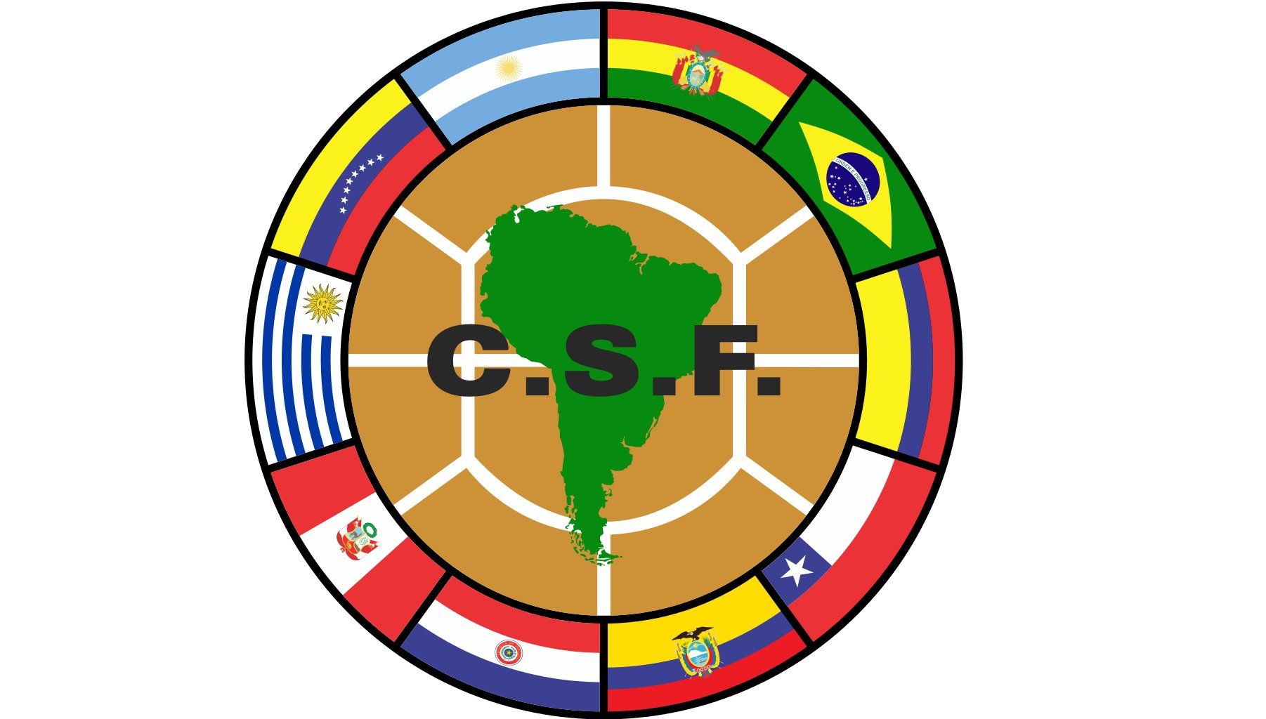 شعار اتحاد أمريكا الجنوبية لكرة القدم "كونميبول"