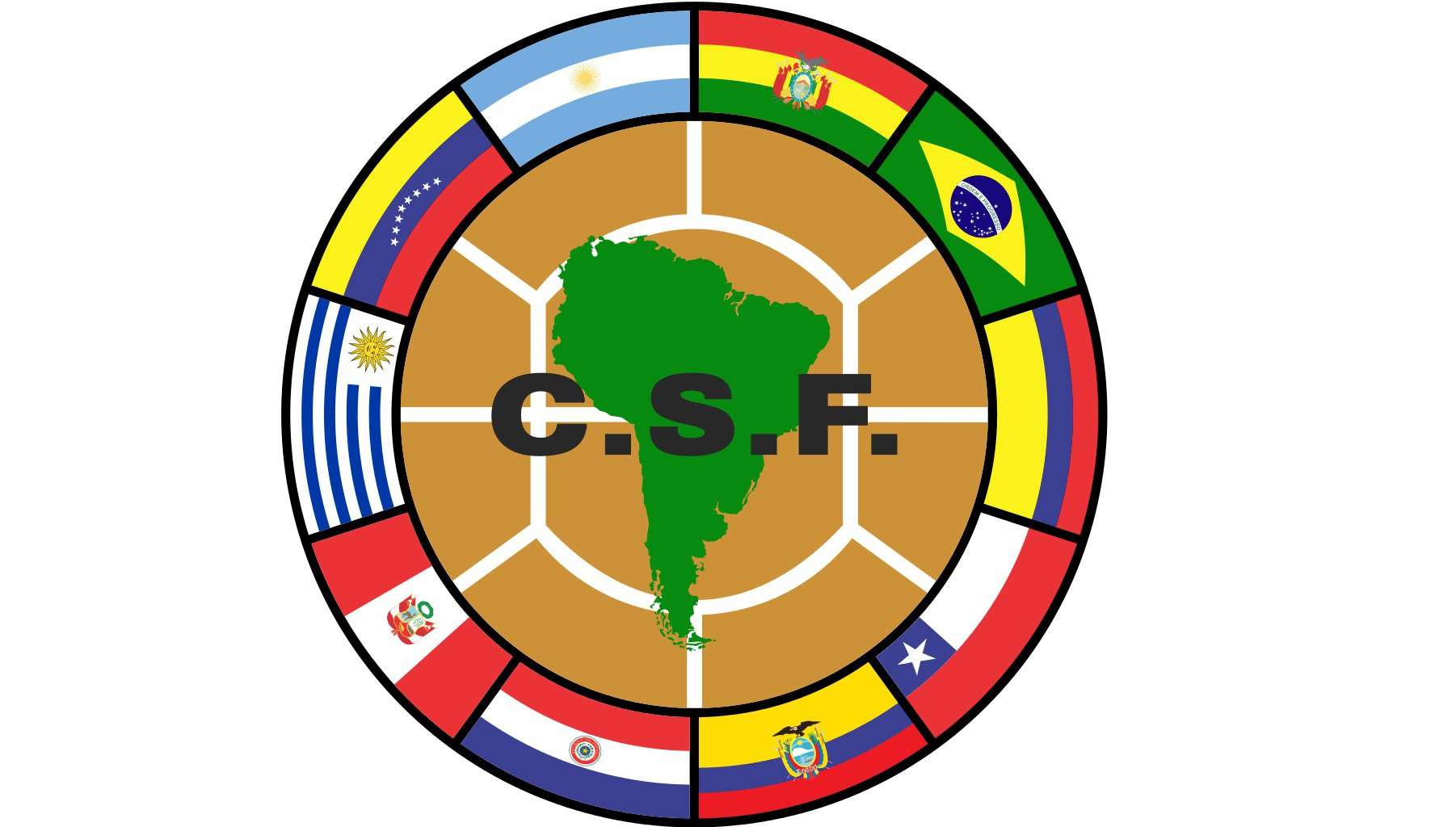 شعار اتحاد أمريكا الجنوبية لكرة القدم "كونميبول"