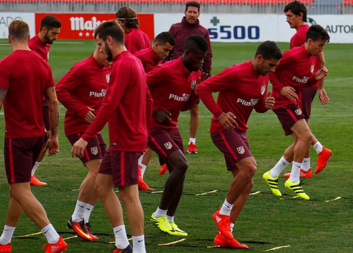 تداريب فريق أتلتيكو مدريد