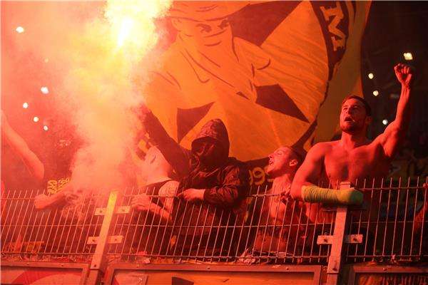 جانب من المباراة