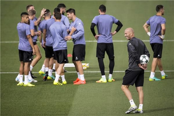 صورة أرشيفية من تدريبات ريال مدريد