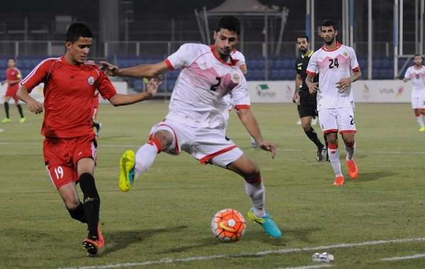 جانب من المباراة