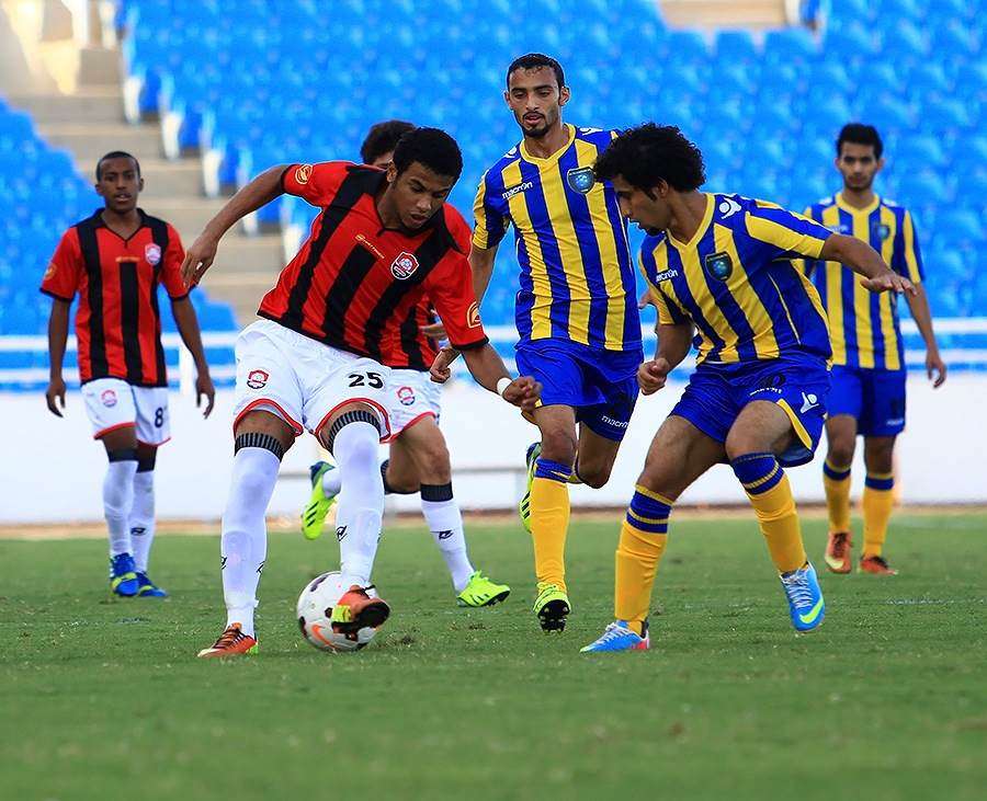 جانب من المباراة