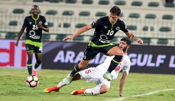 جانب من المباراة