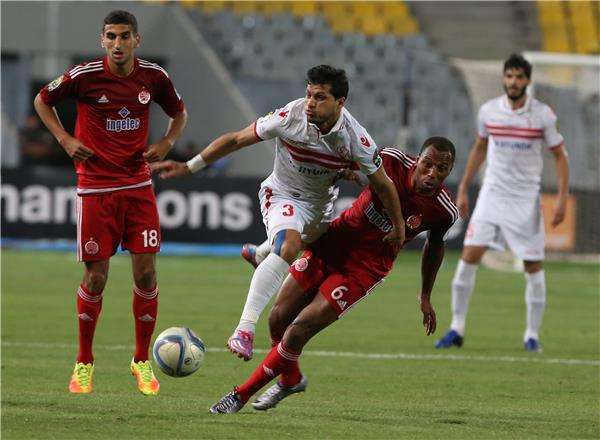 جانب من المباراة