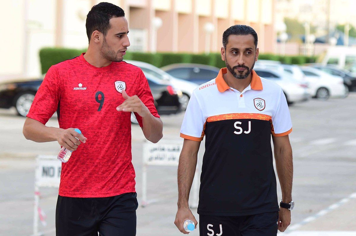  محمد بن يطو مع سامي الجابر