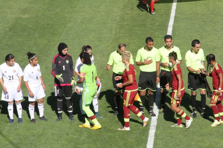 من لقاء الأردن وفنزويلا