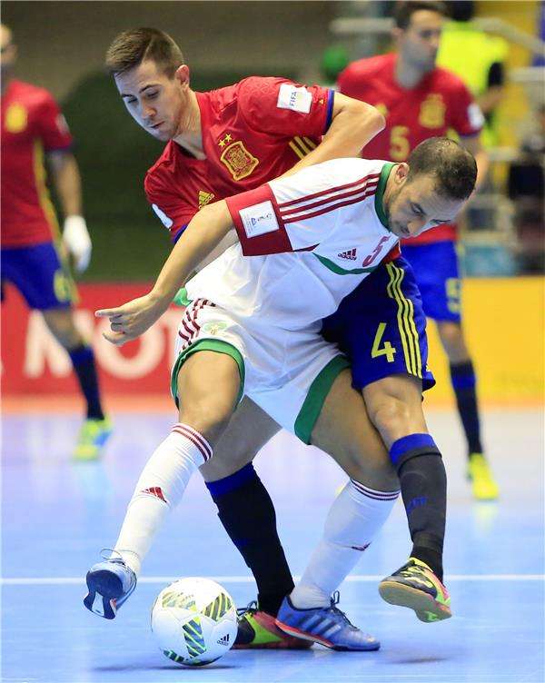 جانب من المباراة