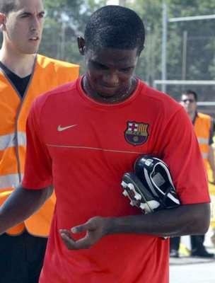اللاعب الكاميروني صامويل إيتو