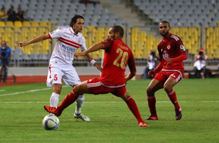 جانب من مباراة الذهاب