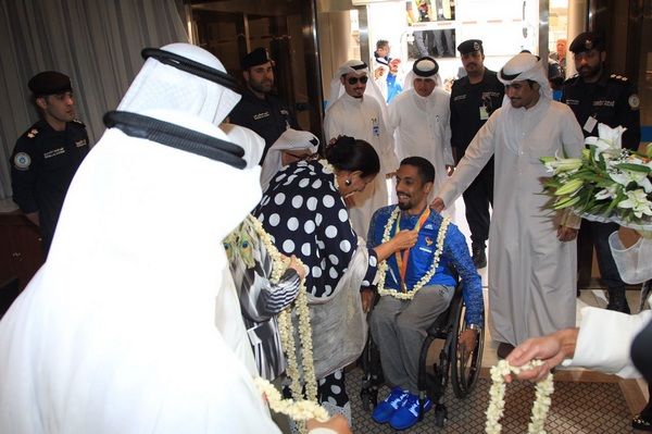 جانب من الاستقبال