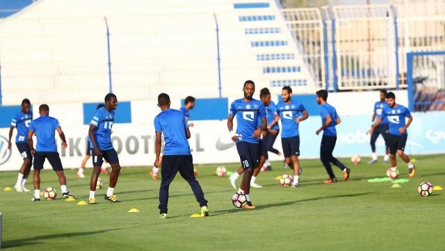 من تدريبات الهلال اليوم