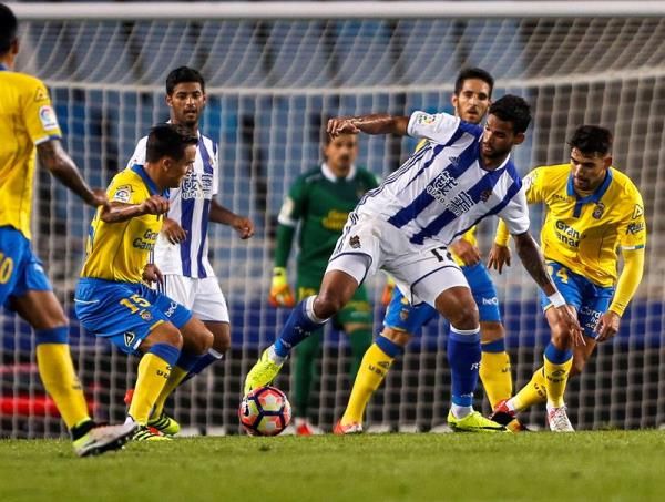 من لقاء سوسيداد ولاس بالماس