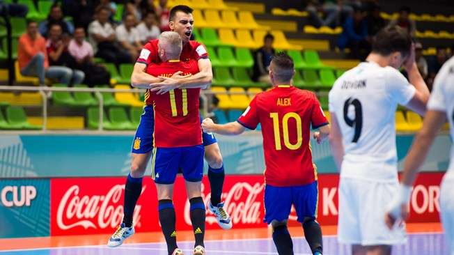 جانب من المباراة