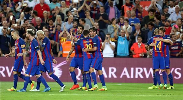 صورة أرشيفية لفريق برشلونة