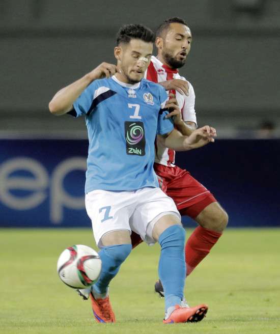 من لقاء الفيصلي وشباب الاردن بدرع الاتحاد