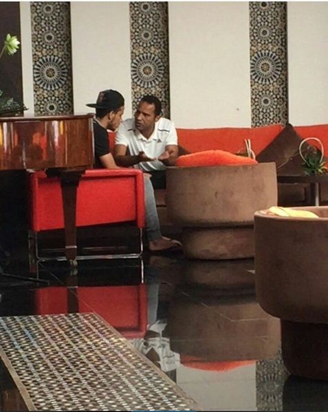 مؤمن سليمان مع مصطفى فتحي