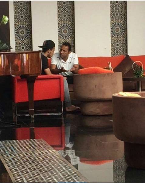 مؤمن سليمان مع مصطفى فتحي