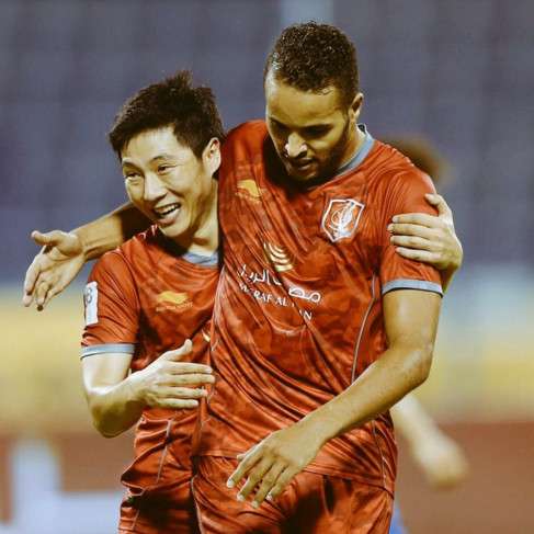 جانب من المباراة