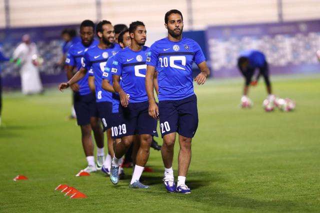من تدريبات الهلال اليوم