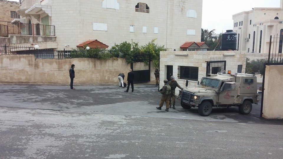 اعتداء سابق لجيش الاحتلال على مقر الاتحاد الفلسطيني