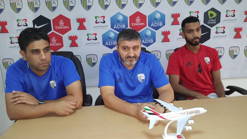  محمد قويض من المؤتمر الصحفي