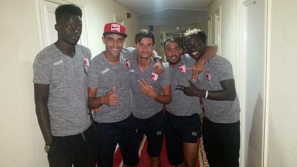 لاعبو الاولمبي الباجي  