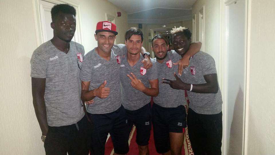 لاعبو الاولمبي الباجي  