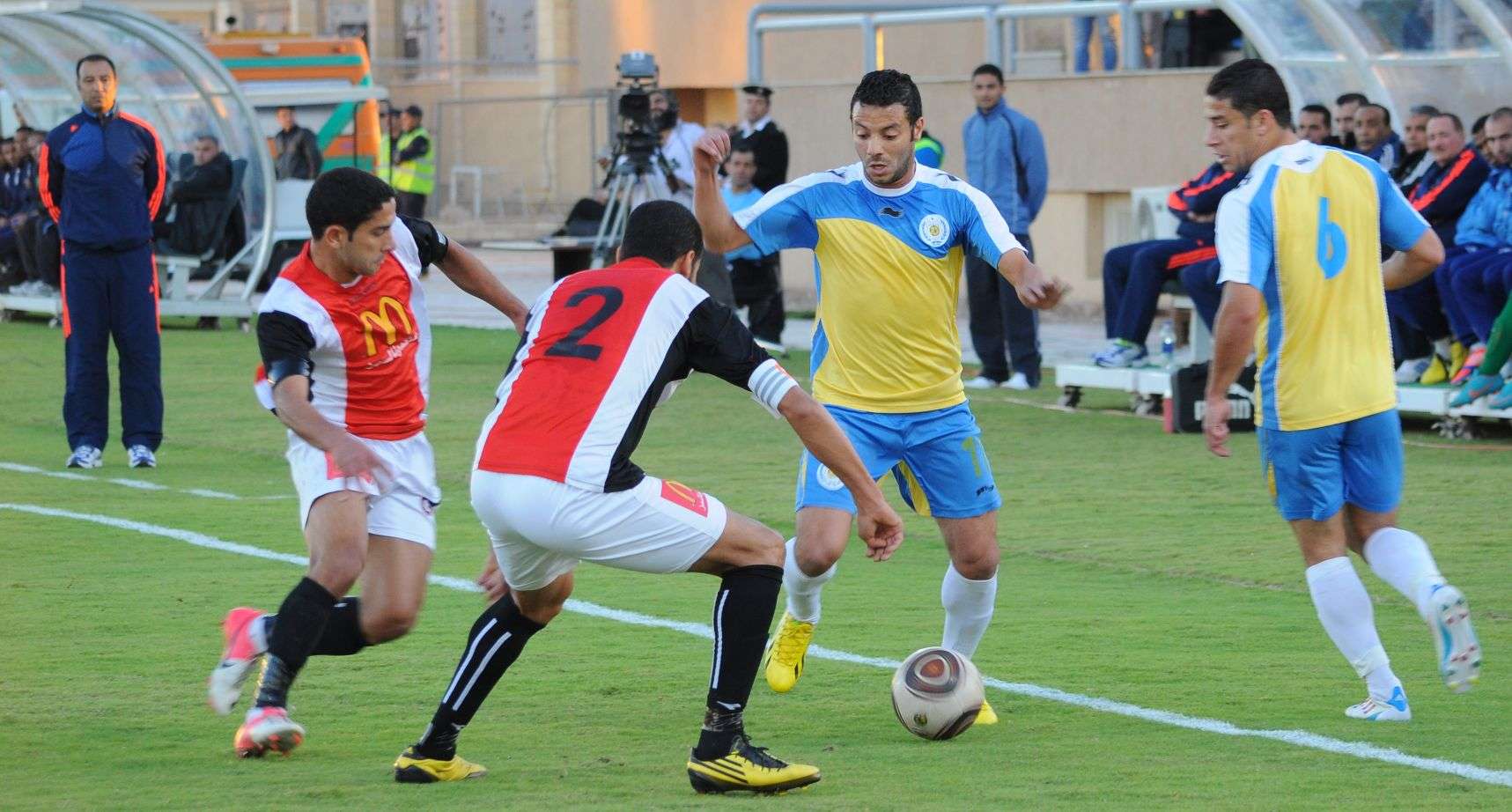 من مباريات الدوري المصري
