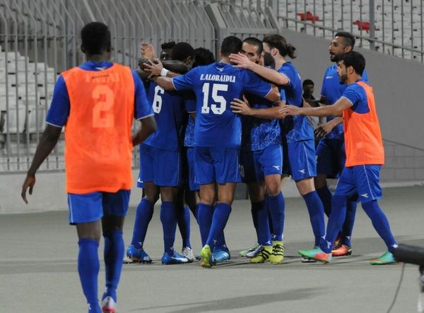 فرحة لاعبي الحد