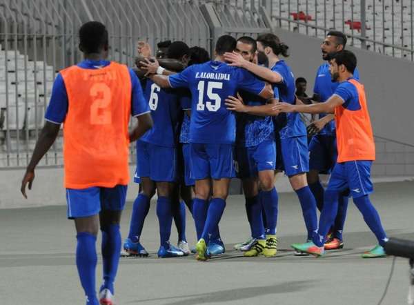 فرحة لاعبي الحد