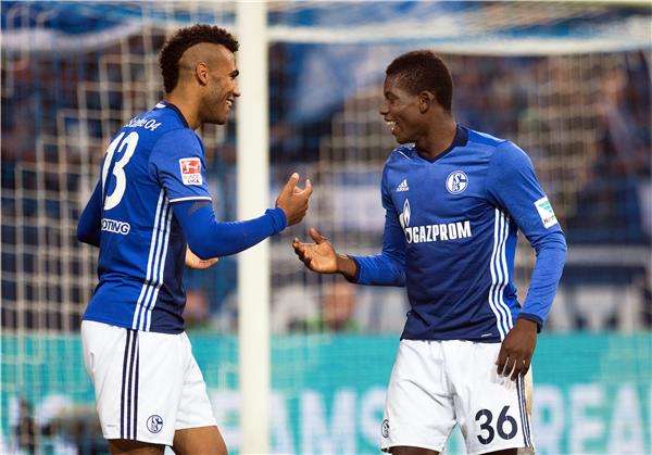 فرحة لاعبي شالكه