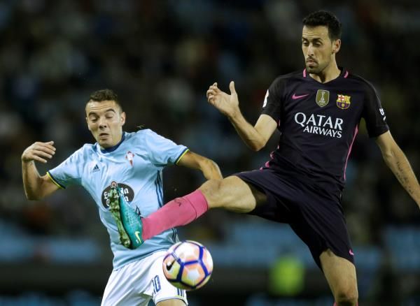 سيرجيو بوسكيتش فى اللقاء 