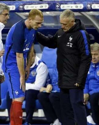 ديديه ديشامب مع جيريمي ماثيو