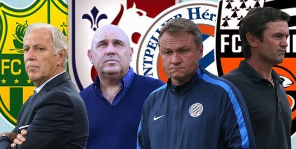 المدربون الأربعة المرشحون للإقالة