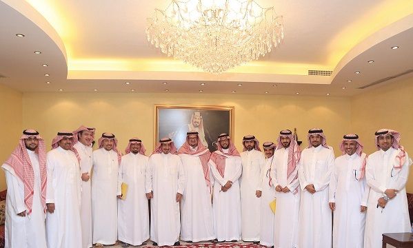 أعضاء شرف النصر عقب الاجتماع