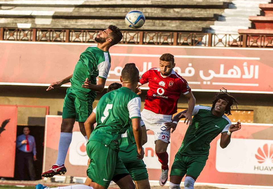 جانب من المباراة